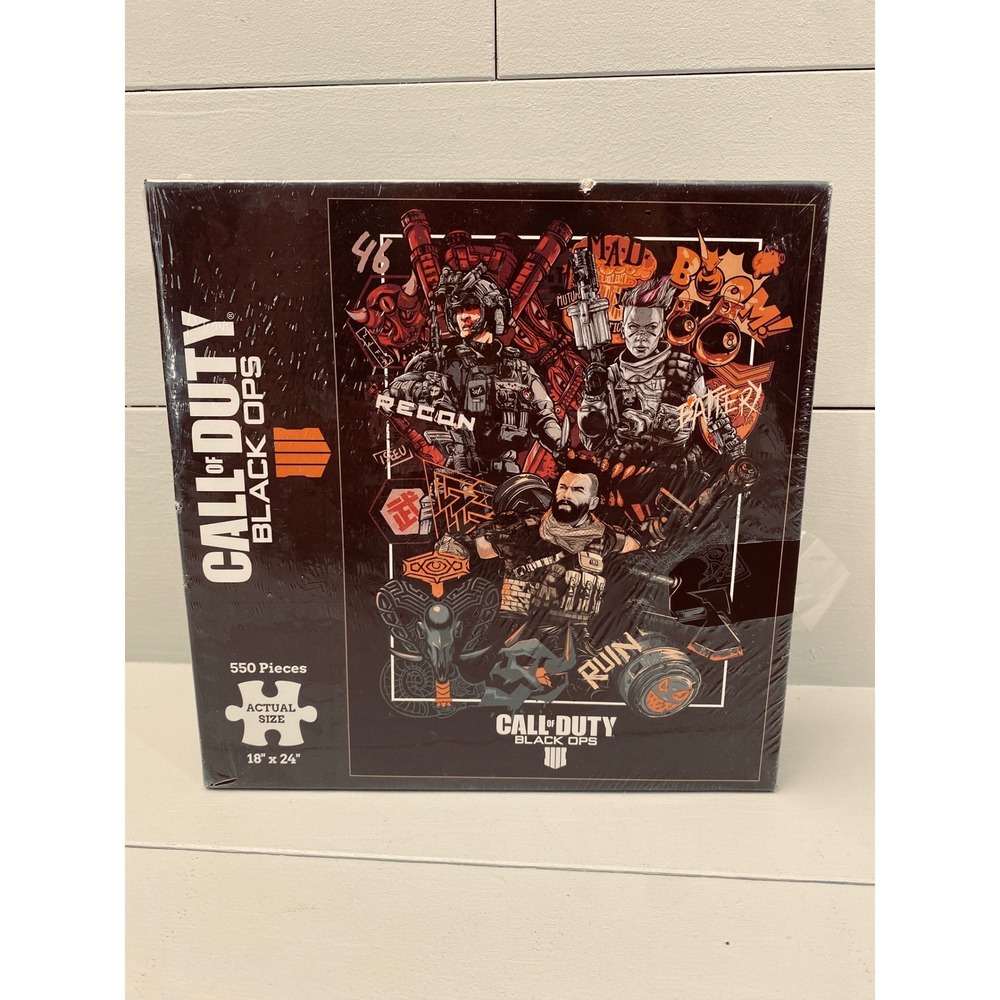 Activision Call of Duty Black Ops 4 Specialists Puzzle Table Game‎